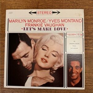 Marilyn Monroe Let's Make Love 1960 Columbia 12" 33 RPM LP Vinyl Soundtrack